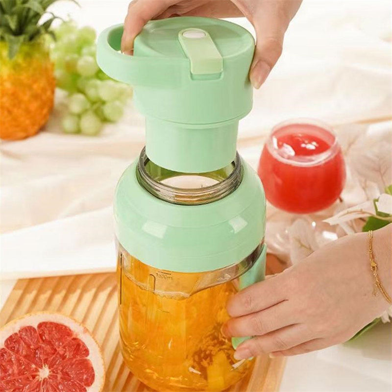 Healthy on-the-Go: 1500ml Electric Juicer (USB Rechargeable & Portable)