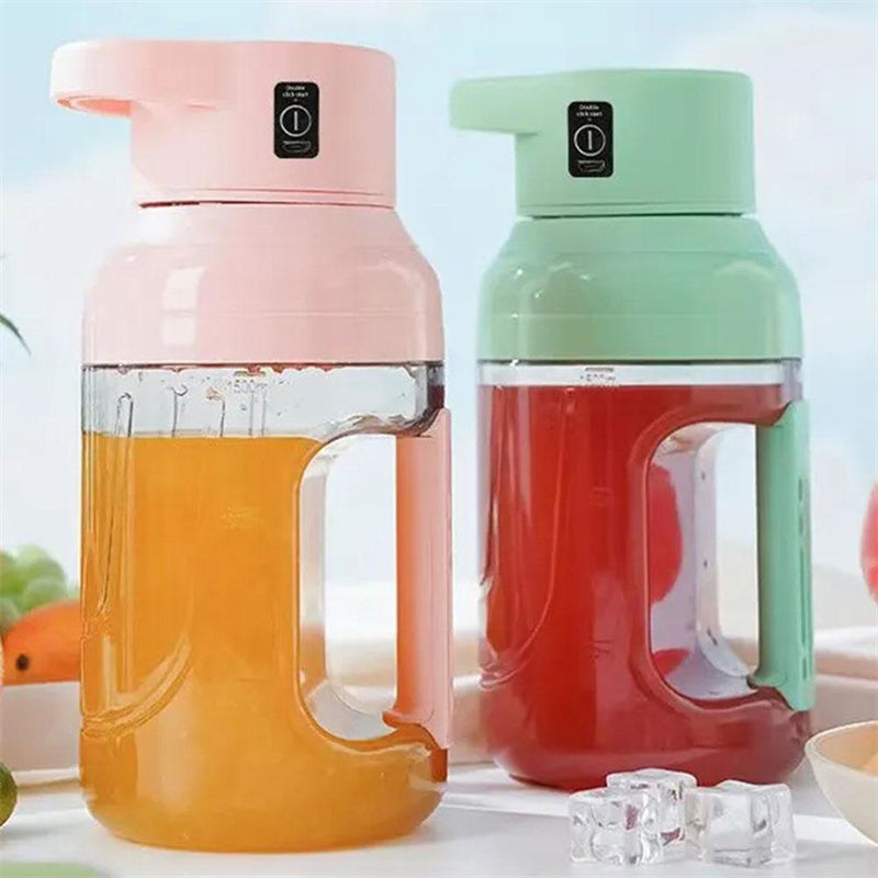 Healthy on-the-Go: 1500ml Electric Juicer (USB Rechargeable & Portable)