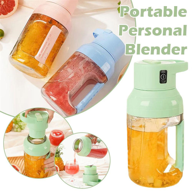 Healthy on-the-Go: 1500ml Electric Juicer (USB Rechargeable & Portable)